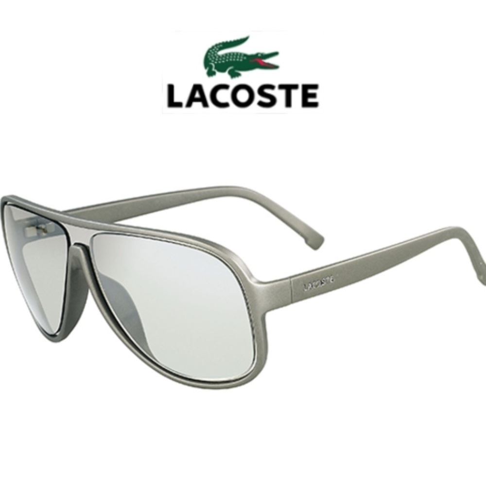 Lacoste L637S Sunglasses Satin Grey